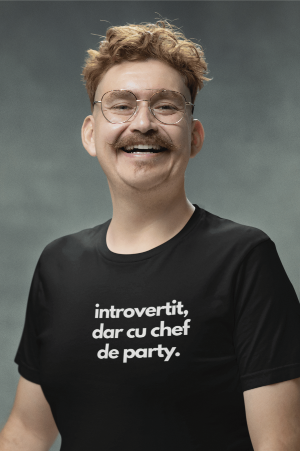 tricou introvertit, dar cu chef de party barbati tricou introvertit, dar cu chef de party barbati