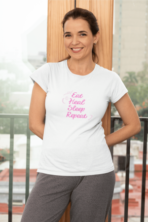 Tricou "Eat Heal Sleep Repeat" – Rutina ta de stare de bine - 100% Bumbac Organic Tricou "Eat Heal Sleep Repeat" – Rutina ta de stare de bine - 100% Bumbac Organic