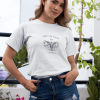 Tricou „Angels Are With Me 444” – Divina Protecție - 100% Bumbac Organic